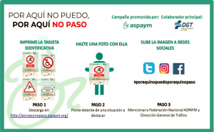 más medidas campaña aquí no puedo aquí no paso