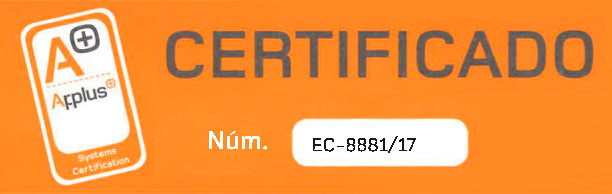 Certificado Núm. EC-8881/17