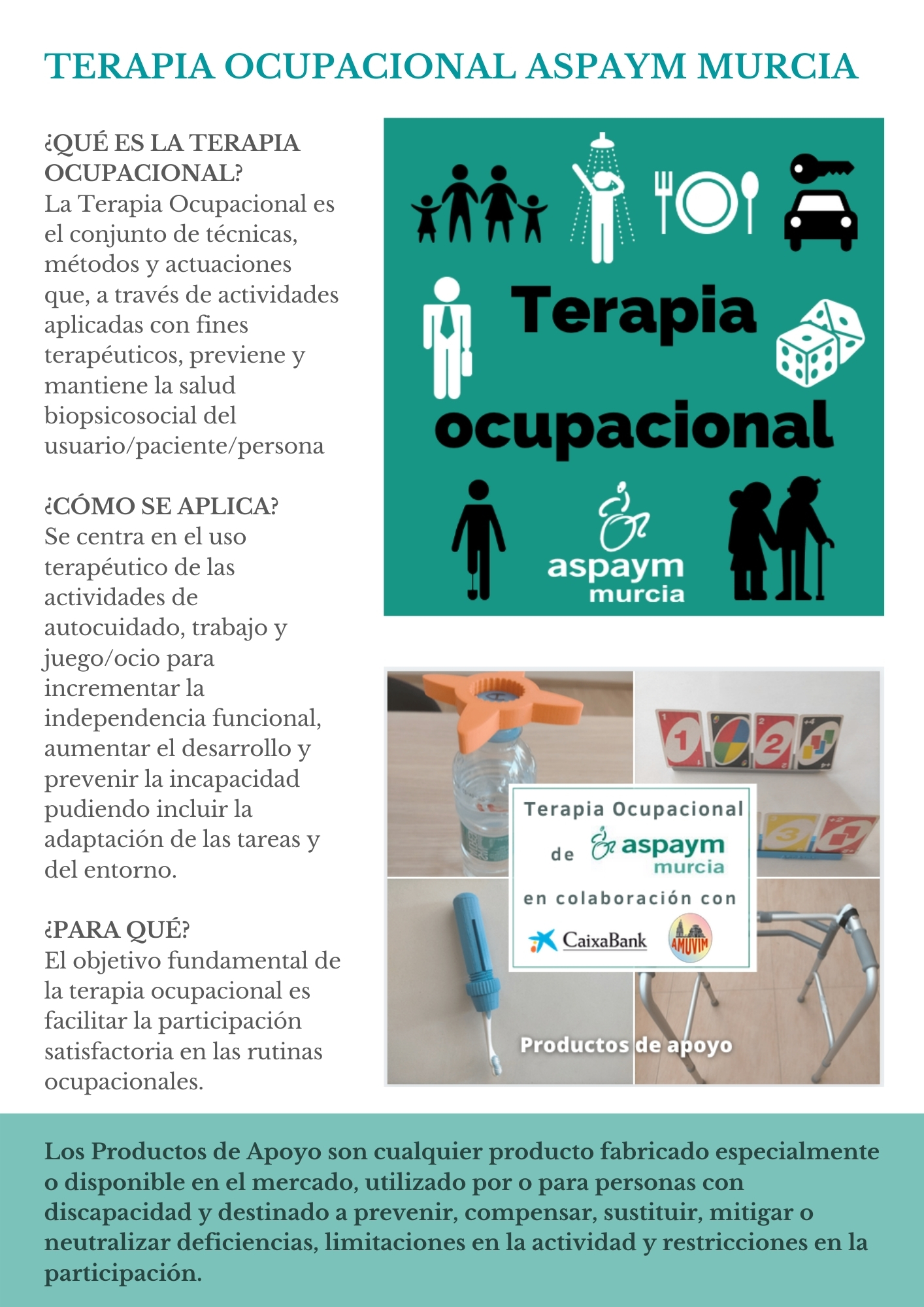 Artículo sobre terapia ocupacional