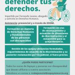 Taller de formación teórico-práctico. Aprende a defender tus derechos