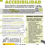 Un Real Decreto regulará la accesibilidad a bienes y servicios públicos de las personas con discapacidad